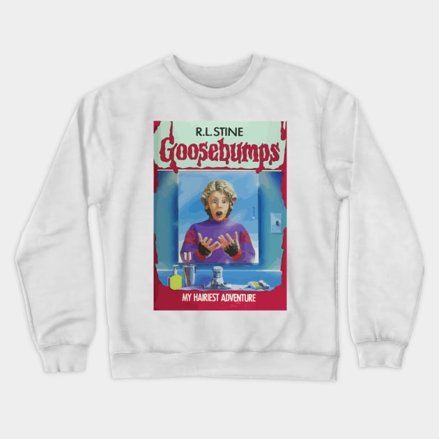 Goosebumps book Crewneck Sweatshirt by Scarlett